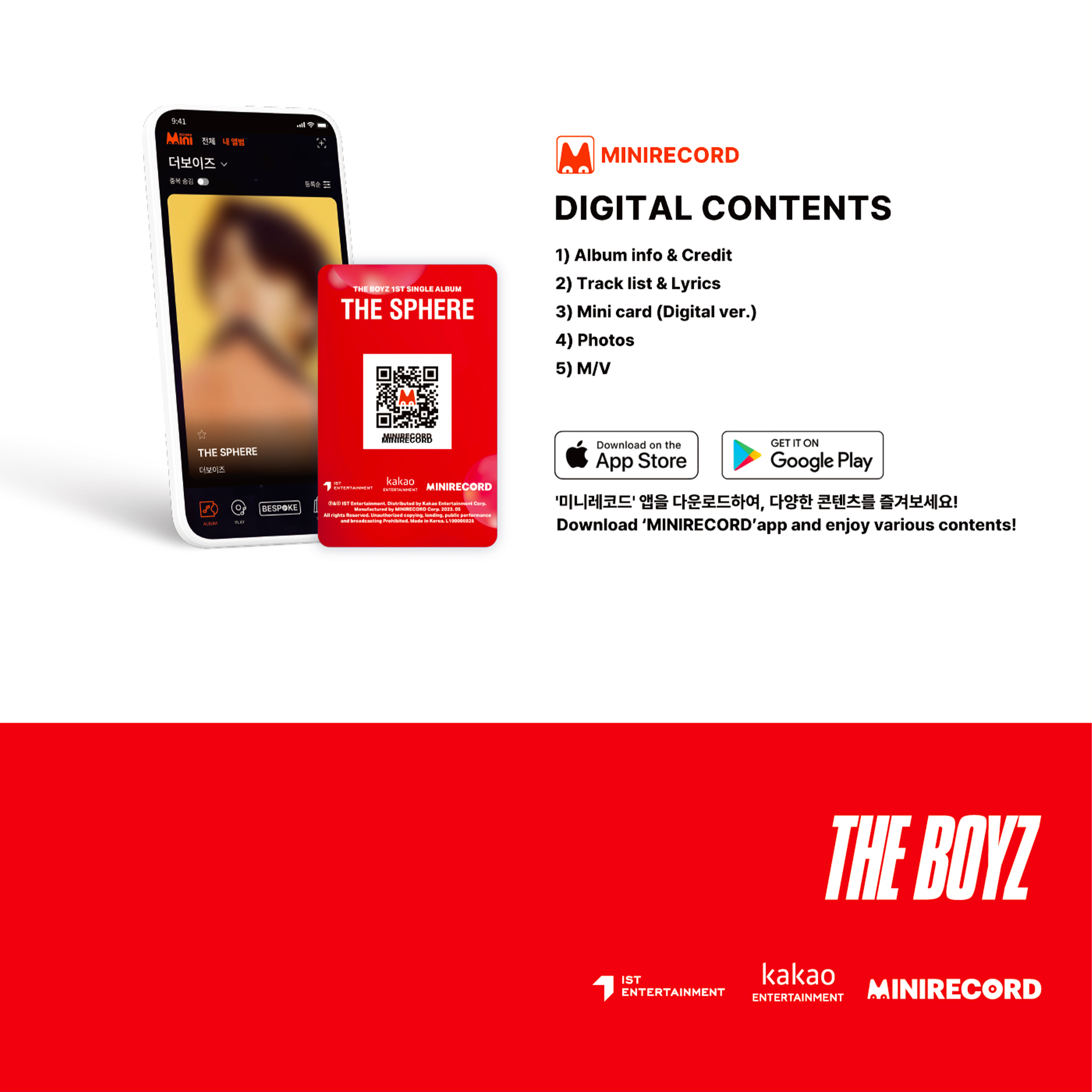 THE BOYZ - THE SPHERE [1st Single Album] Platform Ver. - Stardust K-pop Shop