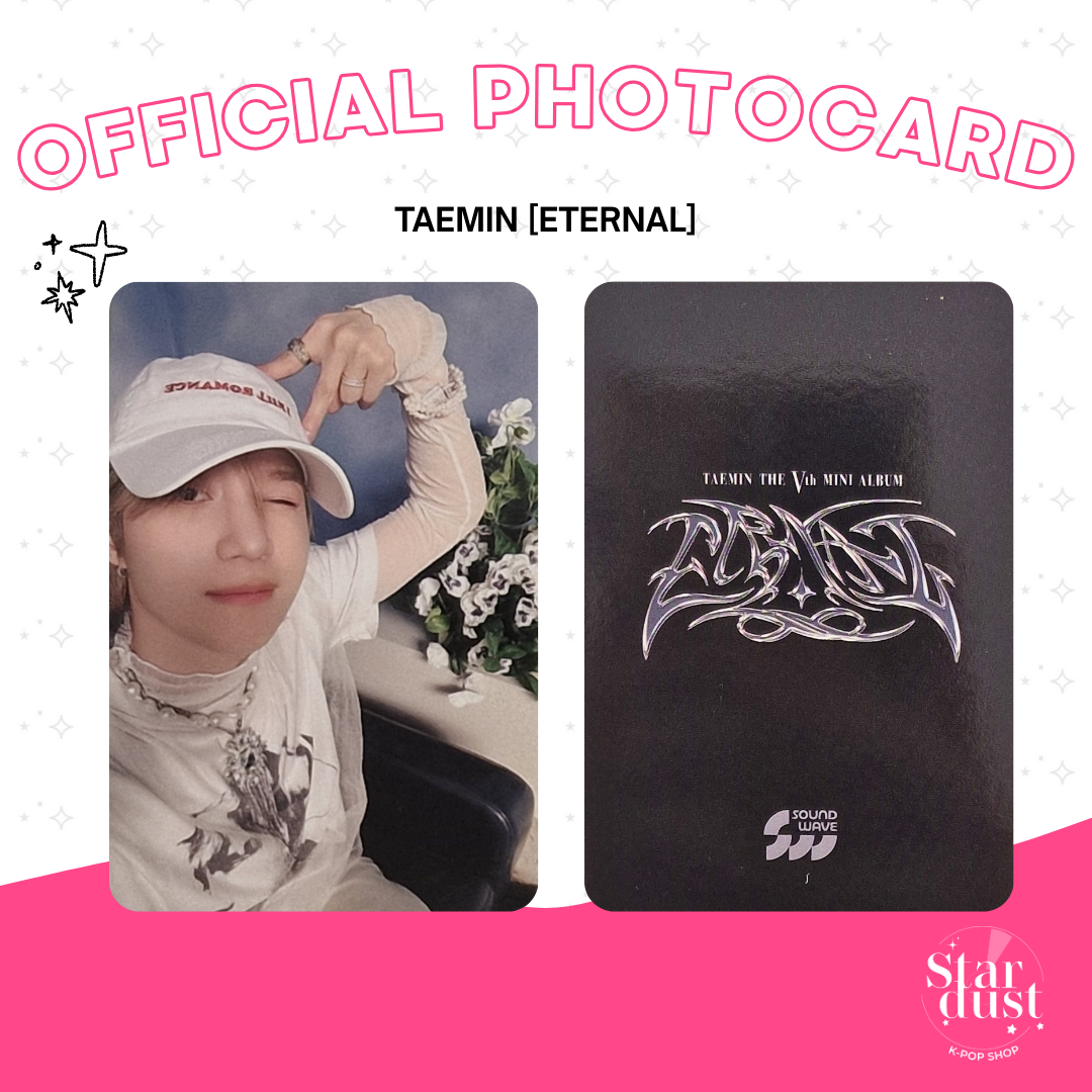 [PHOTOCARD] TAEMIN - ETERNAL [Soundwave]