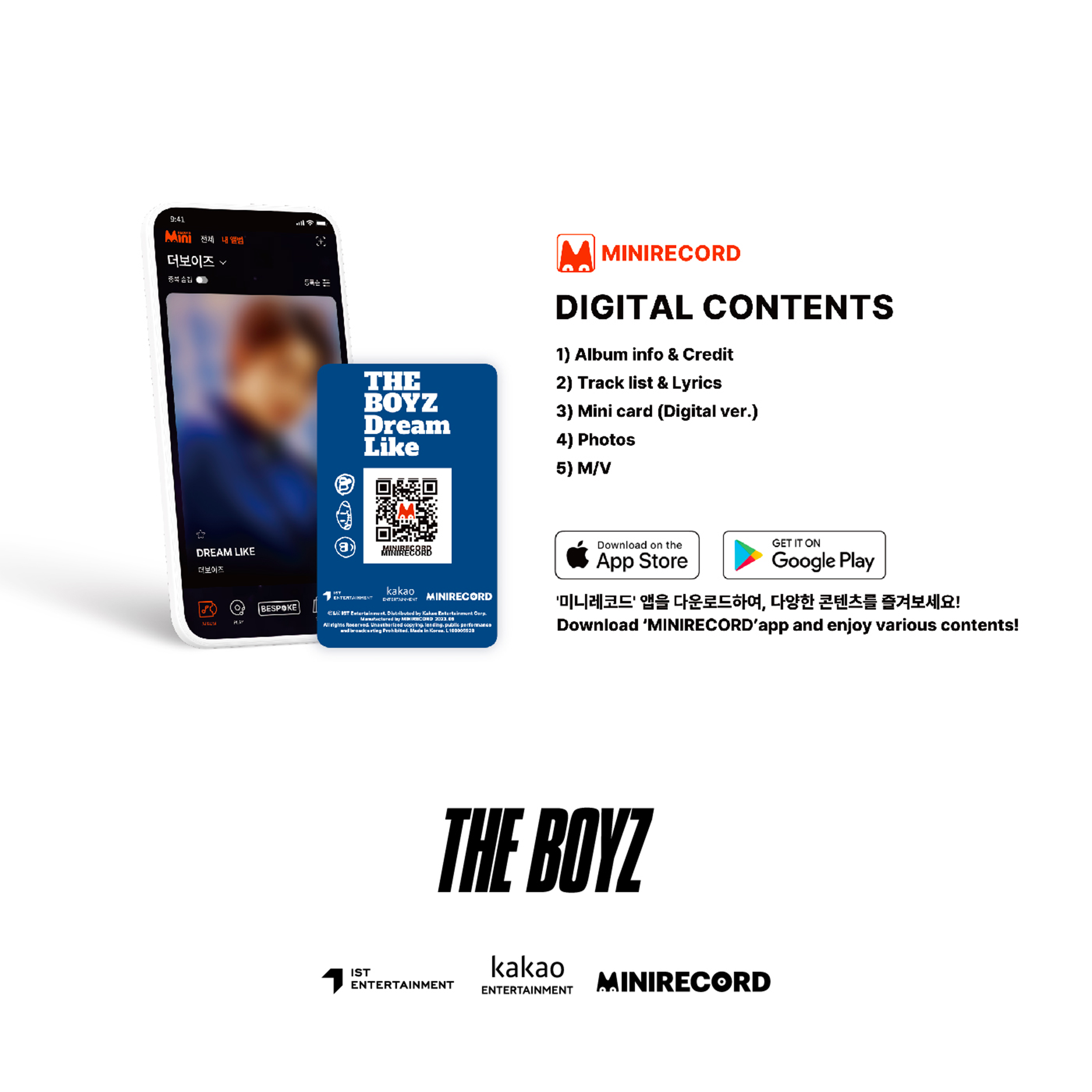 THE BOYZ - DREAMLIKE [4th Mini Album] Platform Ver. - Stardust K-pop Shop
