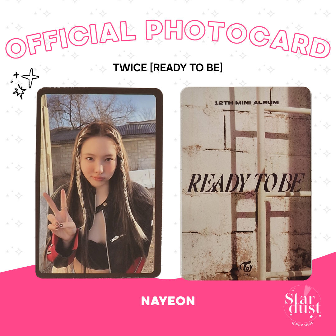 [PHOTOCARD] TWICE - READY TO BE [Be Ver.]