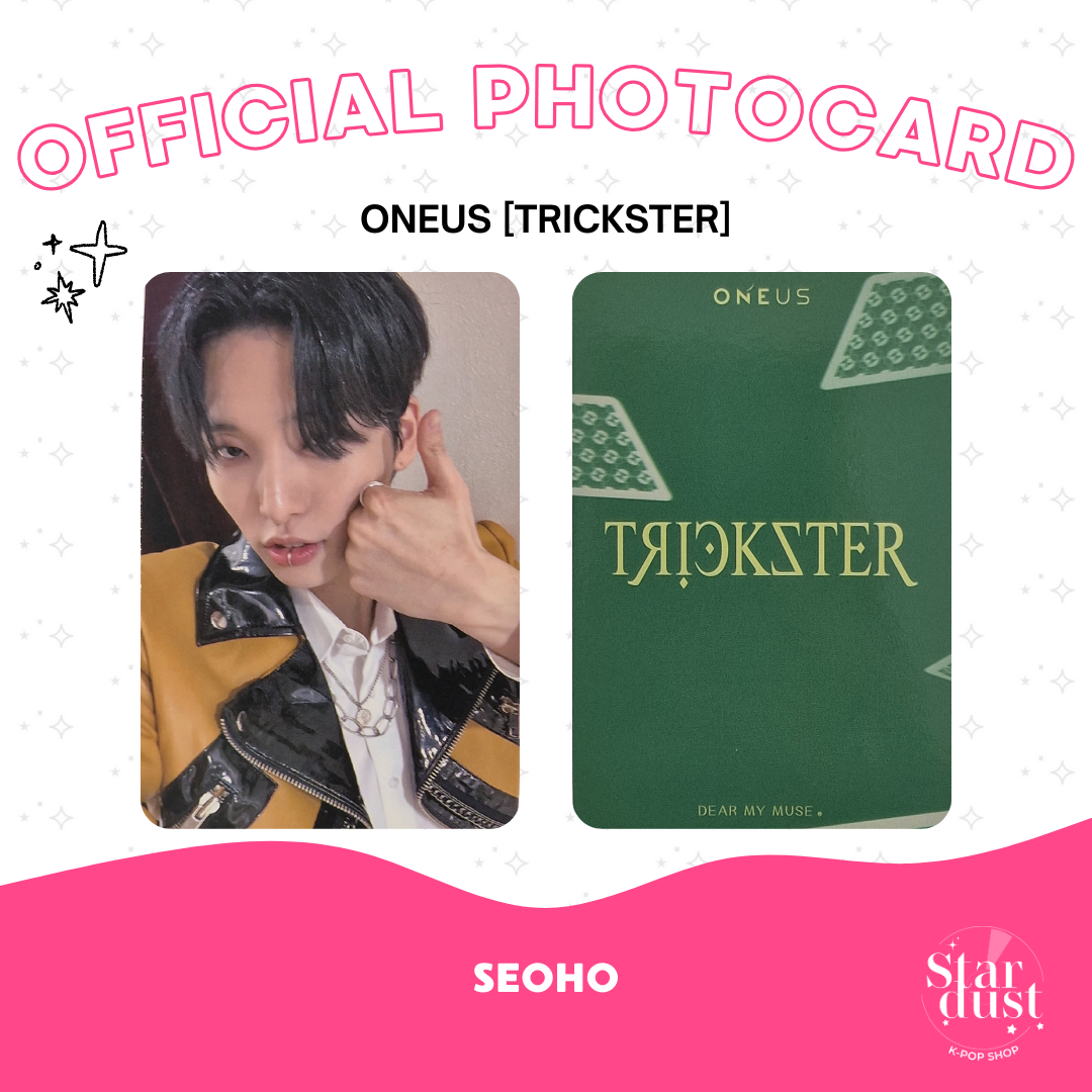 [PHOTOCARD] ONEUS - TRICKSTER [Dear My Muse] Set A