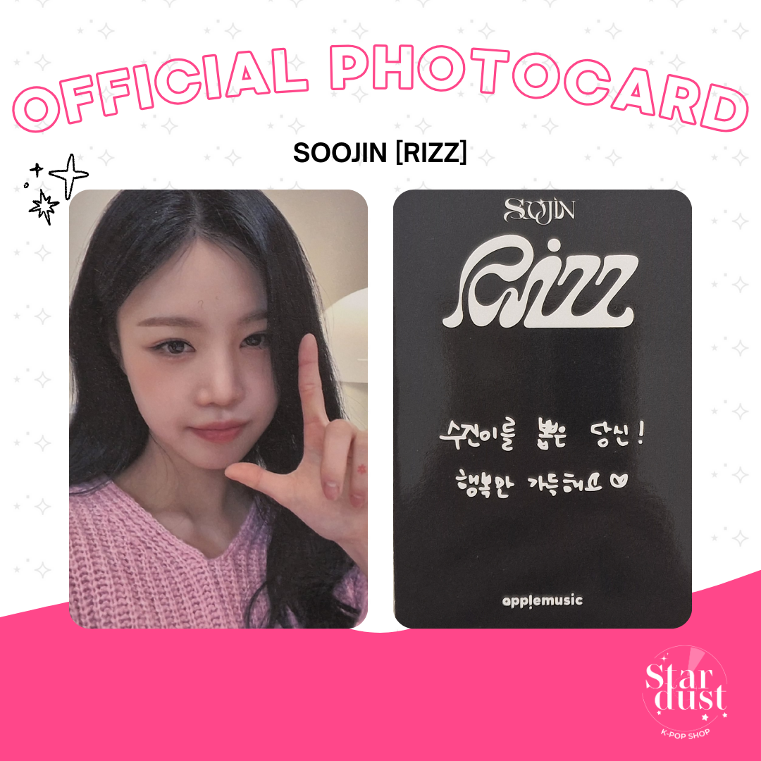 [PHOTOCARD] SOOJIN - RIZZ [Apple Music POB]