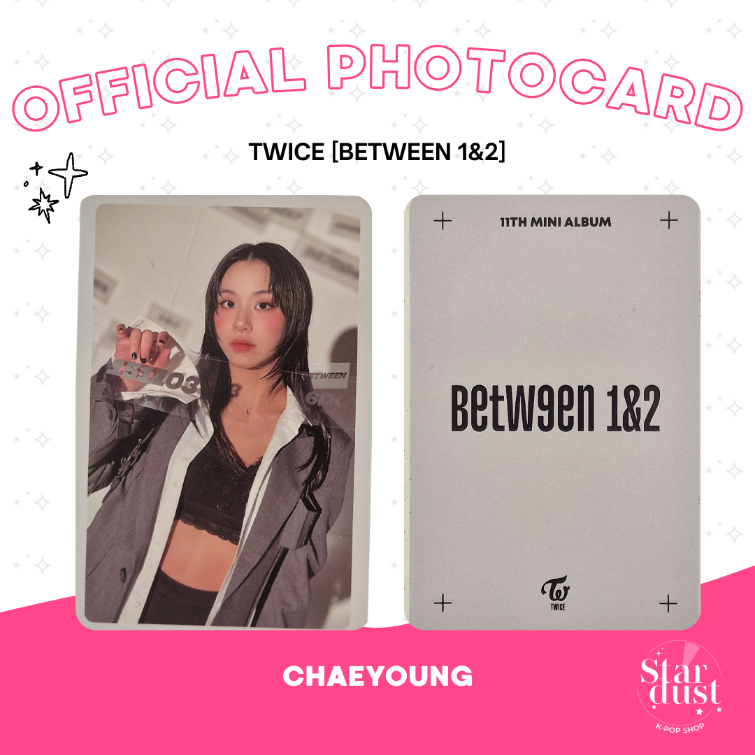 [PHOTOCARD] TWICE - BETWEEN 1&2 [Cryptography Ver.]