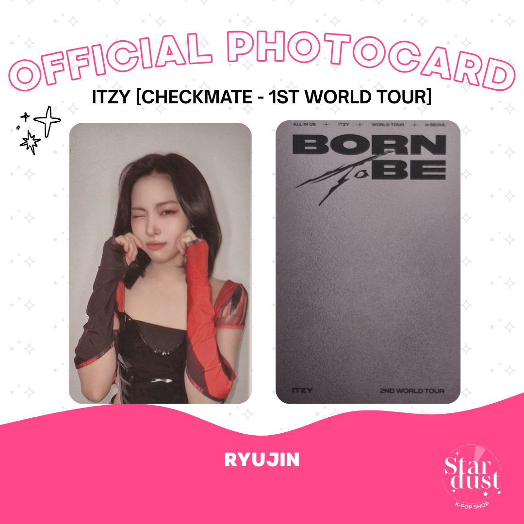 [PHOTOCARD] ITZY - BORN TO BE (2nd World Tour)