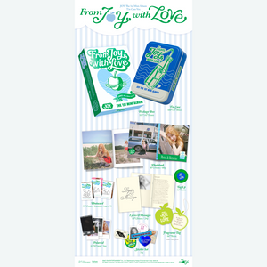 [PRE-ORDER] JOY - FROM JOY, WITH LOVE [1st Mini Album] Tin Case Ver. - Stardust K-pop Shop