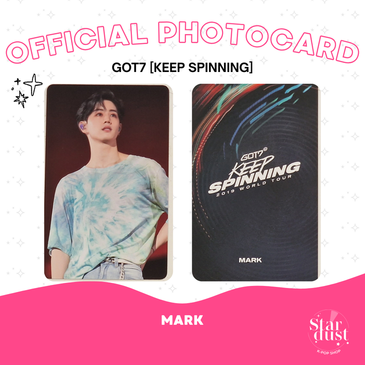 [PHOTOCARD] GOT7 - KEEP SPINNING - Stardust K-pop Shop