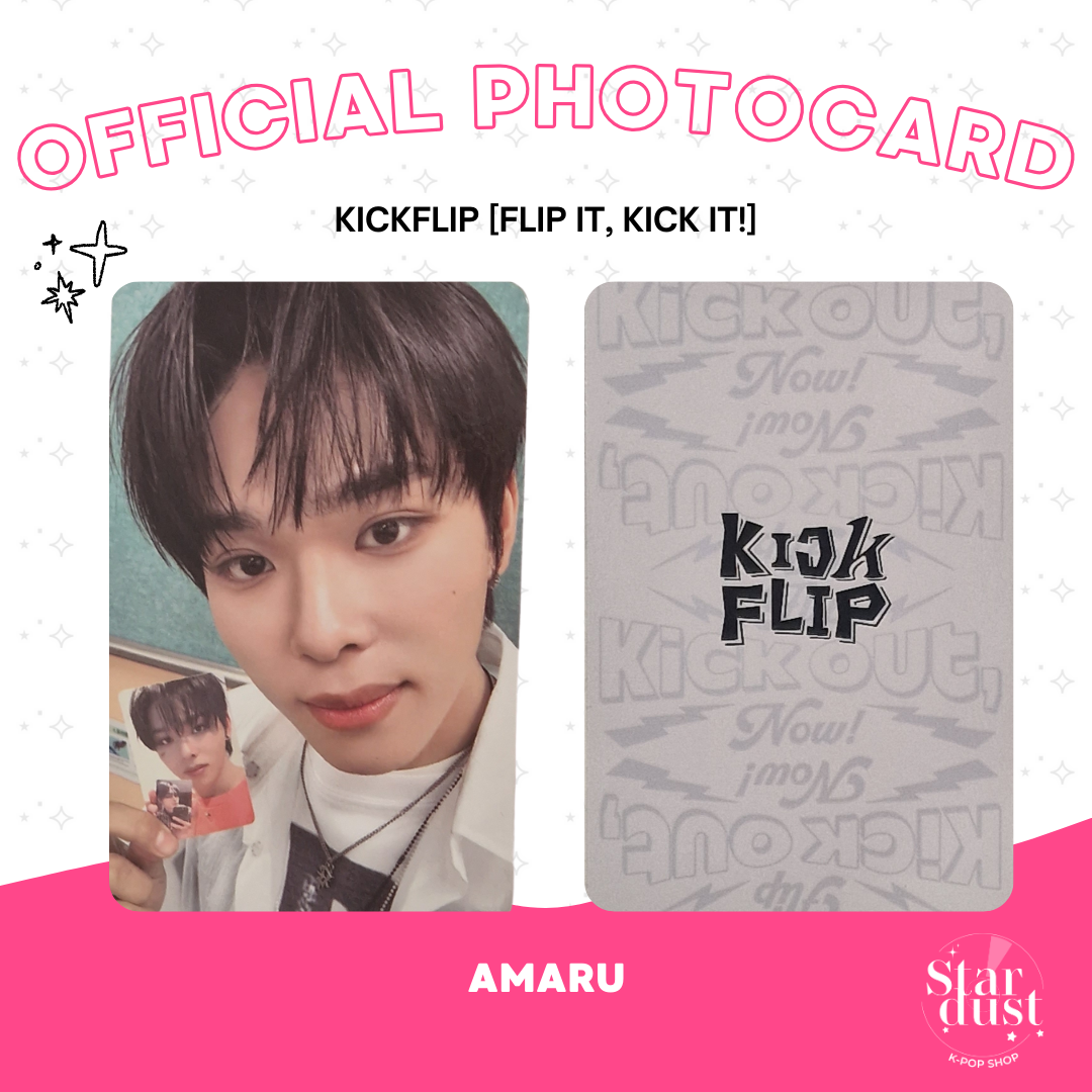 [PHOTOCARD] KICKFLIP - FLIP IT, KICK IT! [POB]