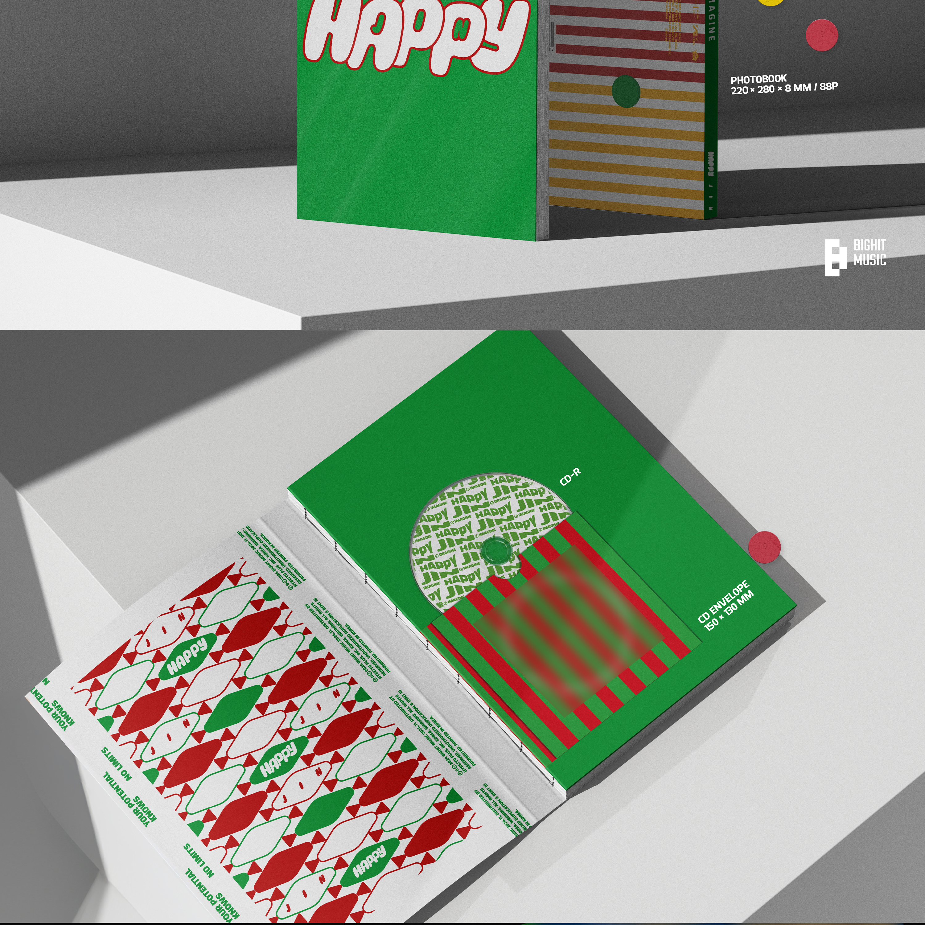 JIN - HAPPY - Stardust K-pop Shop