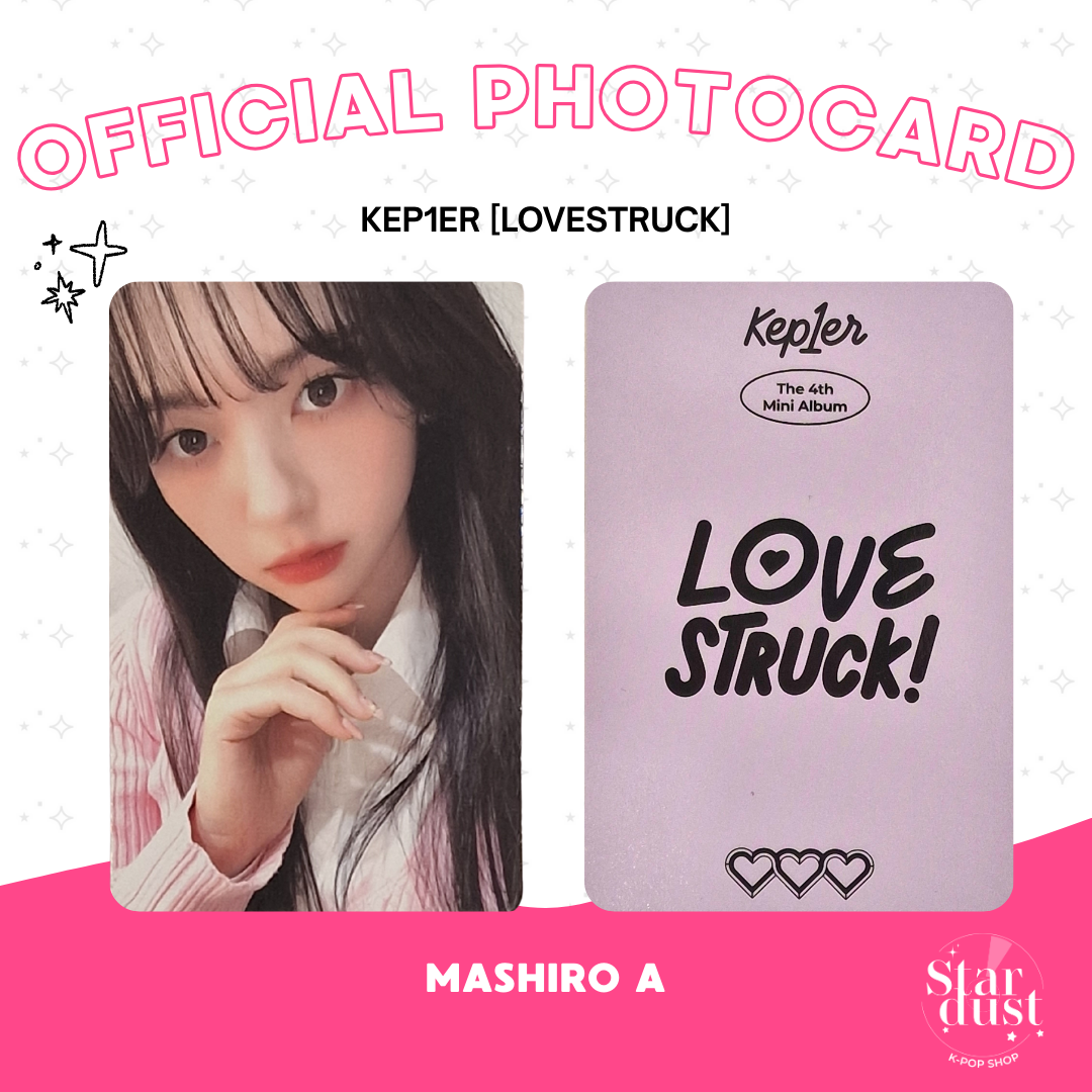 [PHOTOCARD] KEP1ER - LOVESTRUCK! [Digipack]