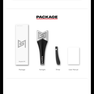 SUPERM - OFFICIAL LIGHTSTICK - Stardust K-pop Shop