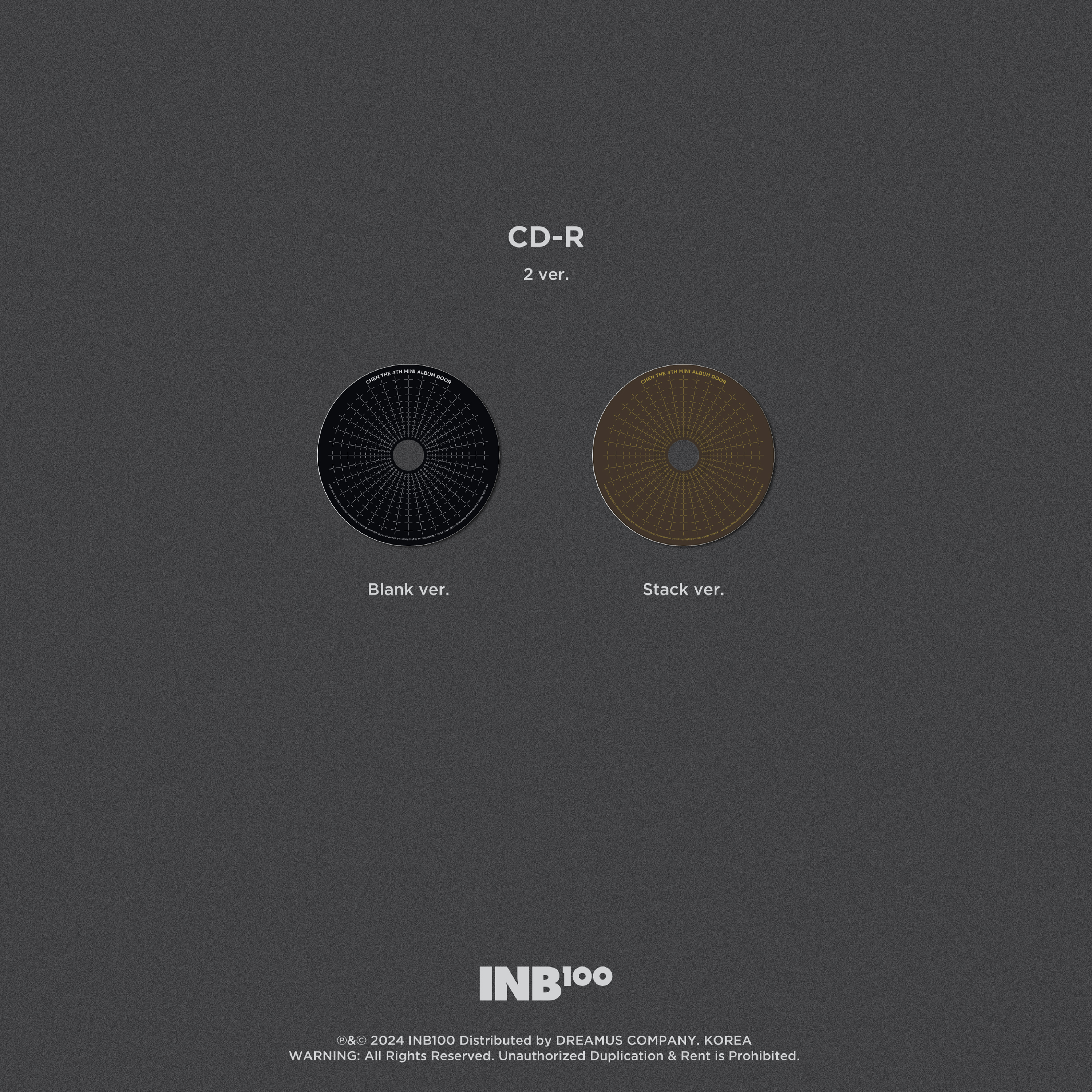 CHEN - DOOR [4th Mini Album] - Stardust K-pop Shop