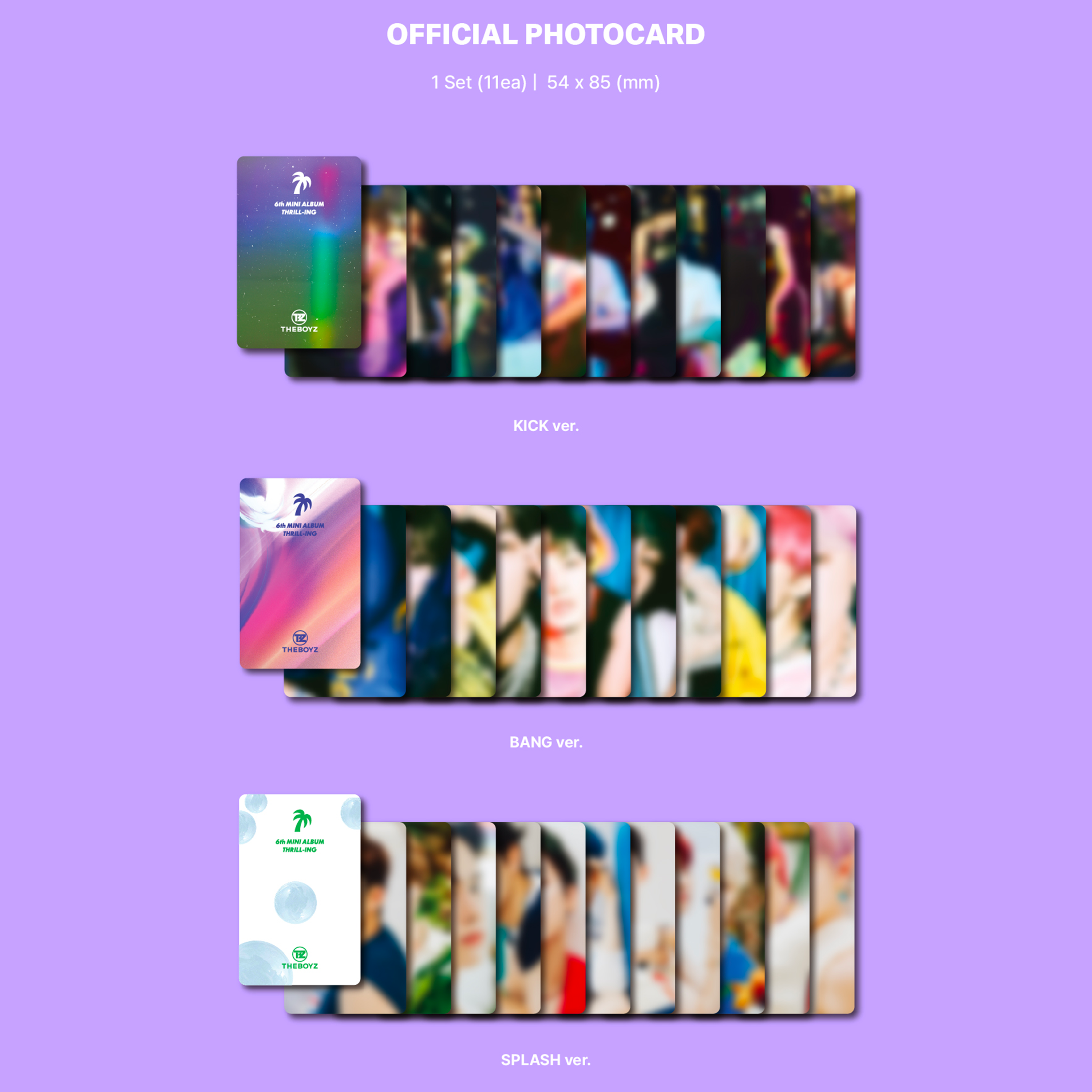 THE BOYZ - THRILL-ING [6th Mini Album] Platform Ver. - Stardust K-pop Shop