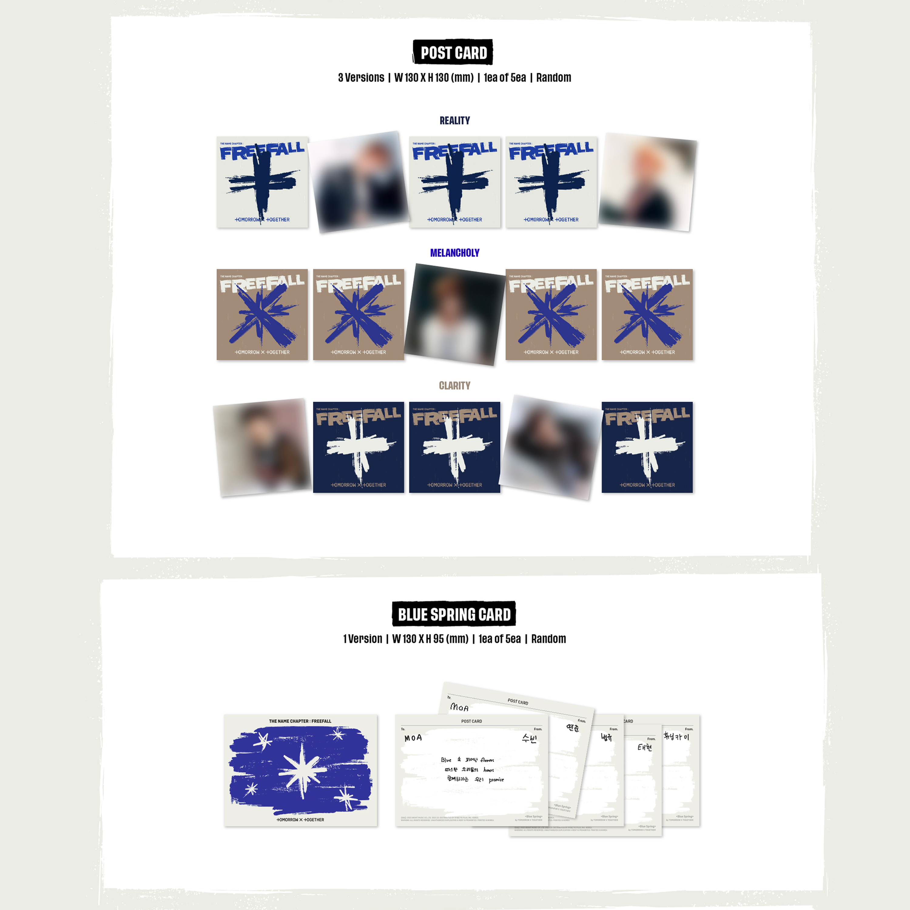 TXT - THE NAME CHAPTER: FREEFALL - Stardust K-pop Shop
