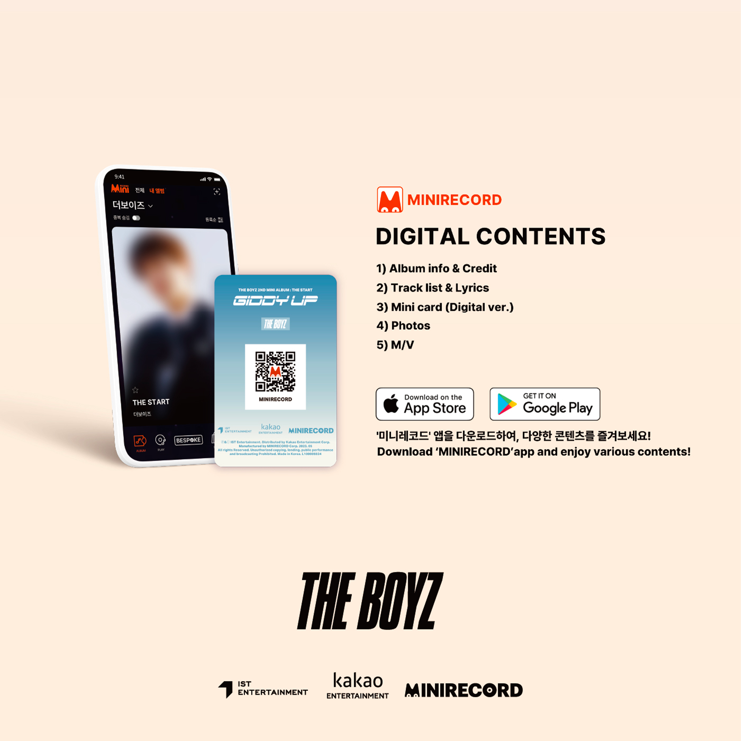 THE BOYZ - THE START [2nd Mini Album] Platform Ver. - Stardust K-pop Shop