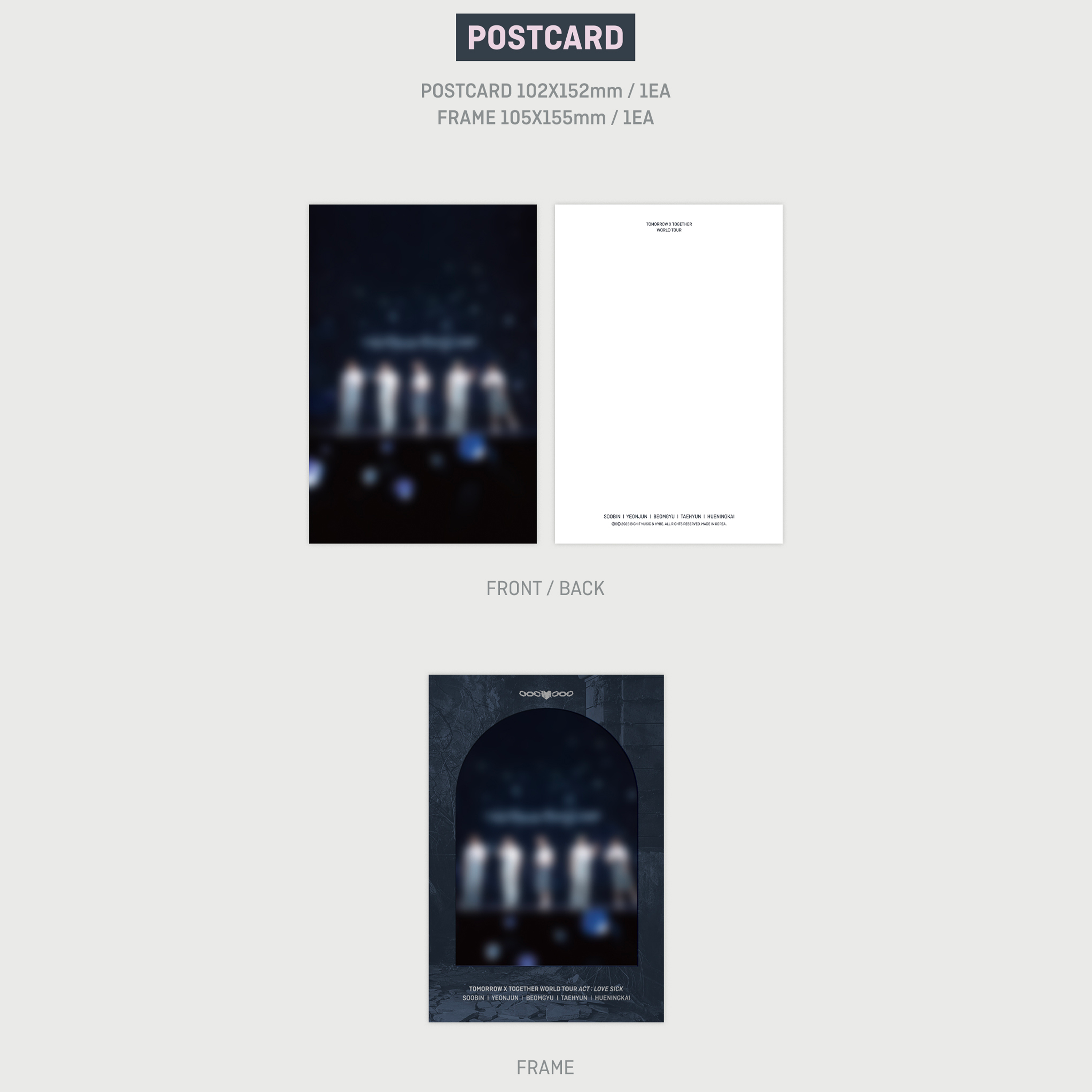 TXT - 2022 WORLD TOUR 'ACT: LOVESICK' IN SEOUL [Digital Code] - Stardust K-pop Shop