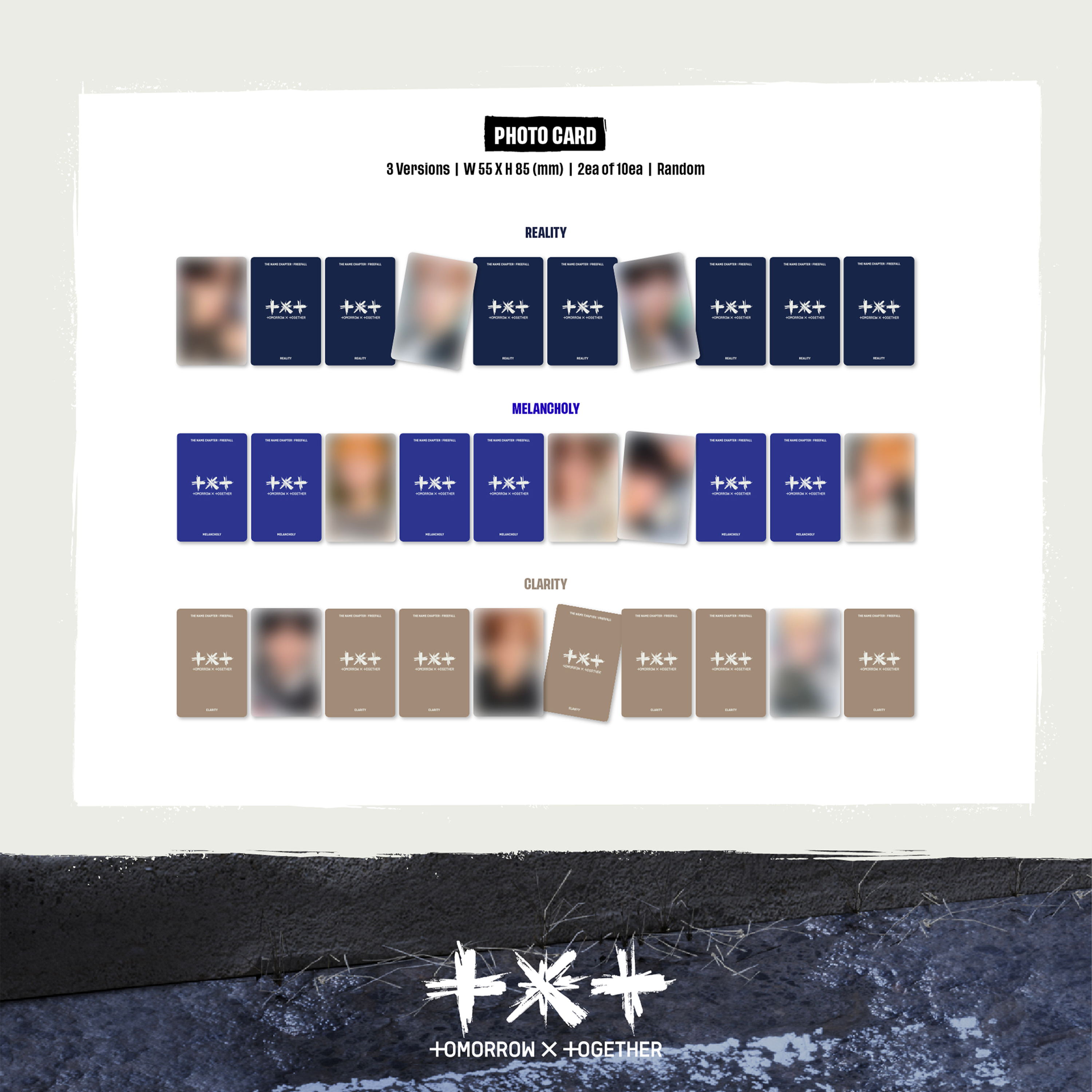 TXT - THE NAME CHAPTER: FREEFALL - Stardust K-pop Shop