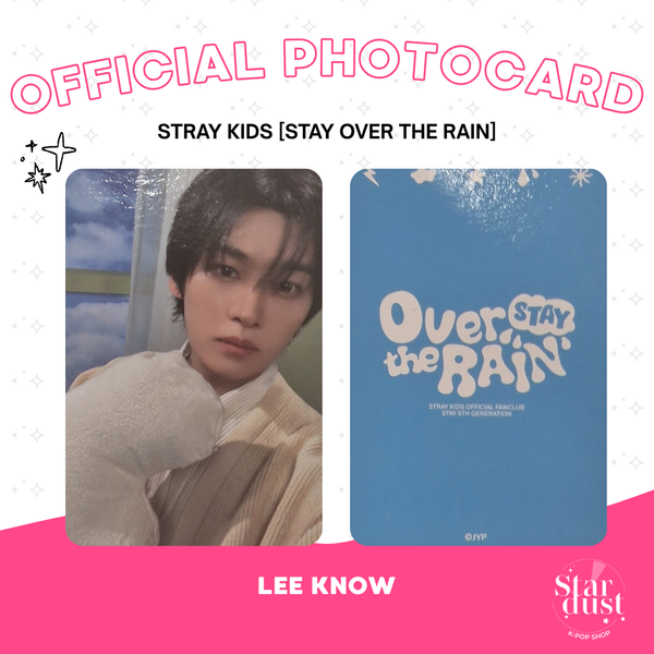 [PHOTOCARD] STRAY KIDS (LEE KNOW) - STAY OVER THE RAIN