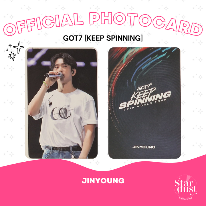 [PHOTOCARD] GOT7 - KEEP SPINNING - Stardust K-pop Shop