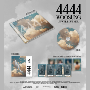 WOOSUNG - 4444 [2nd Full Album] Jewel Ver. - Stardust K-pop Shop