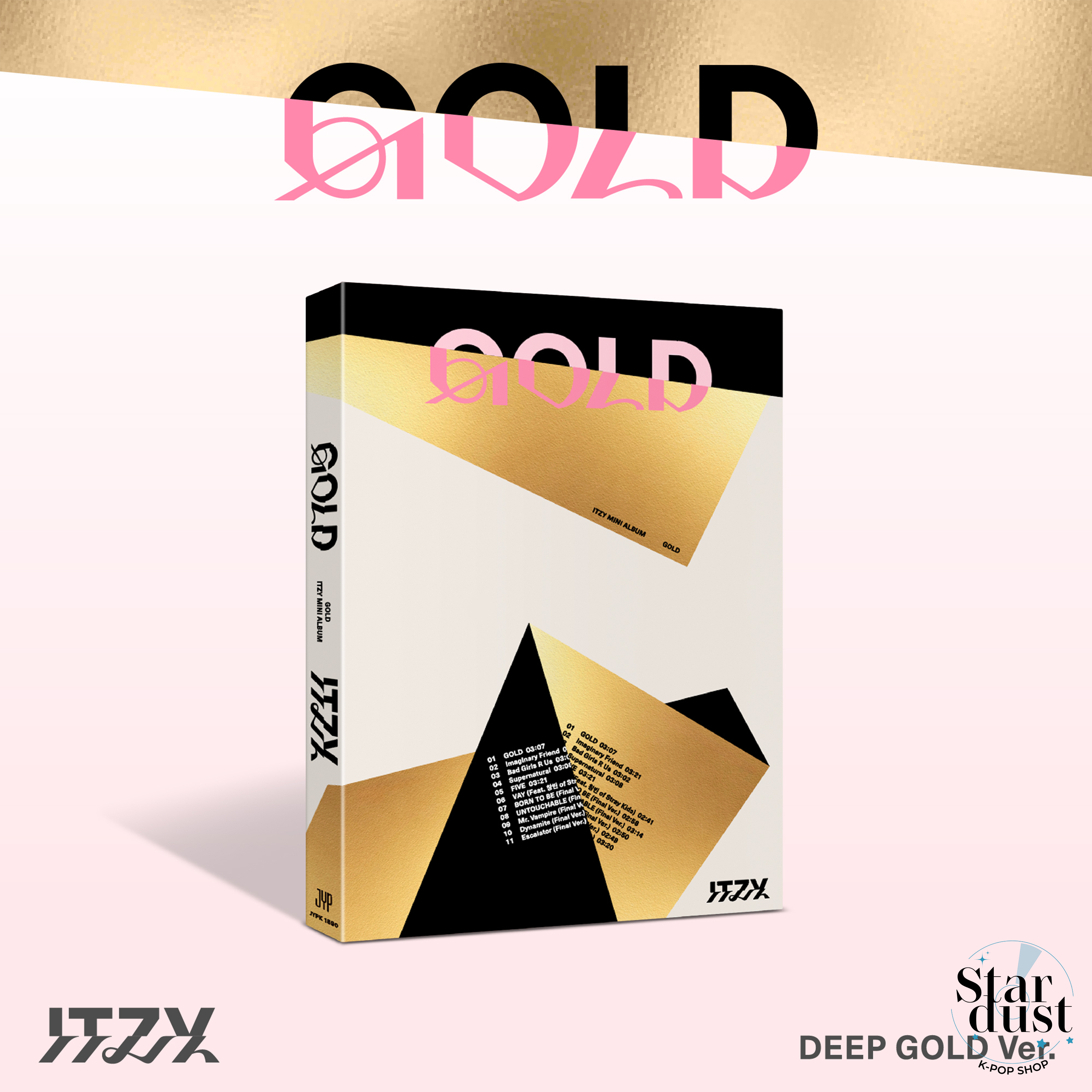 ITZY - GOLD [Standard Ver.] - Stardust K-pop Shop