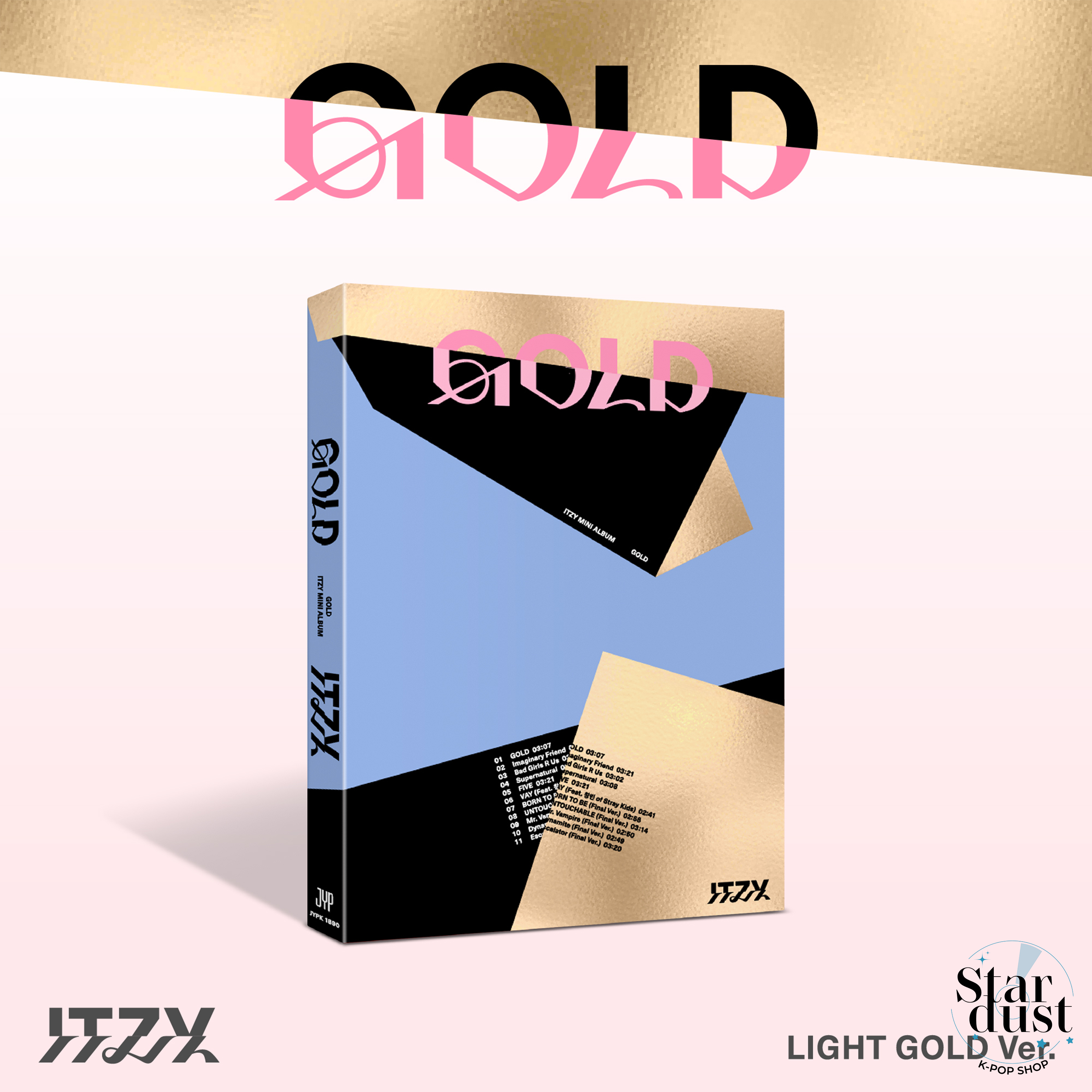 ITZY - GOLD [Standard Ver.] - Stardust K-pop Shop