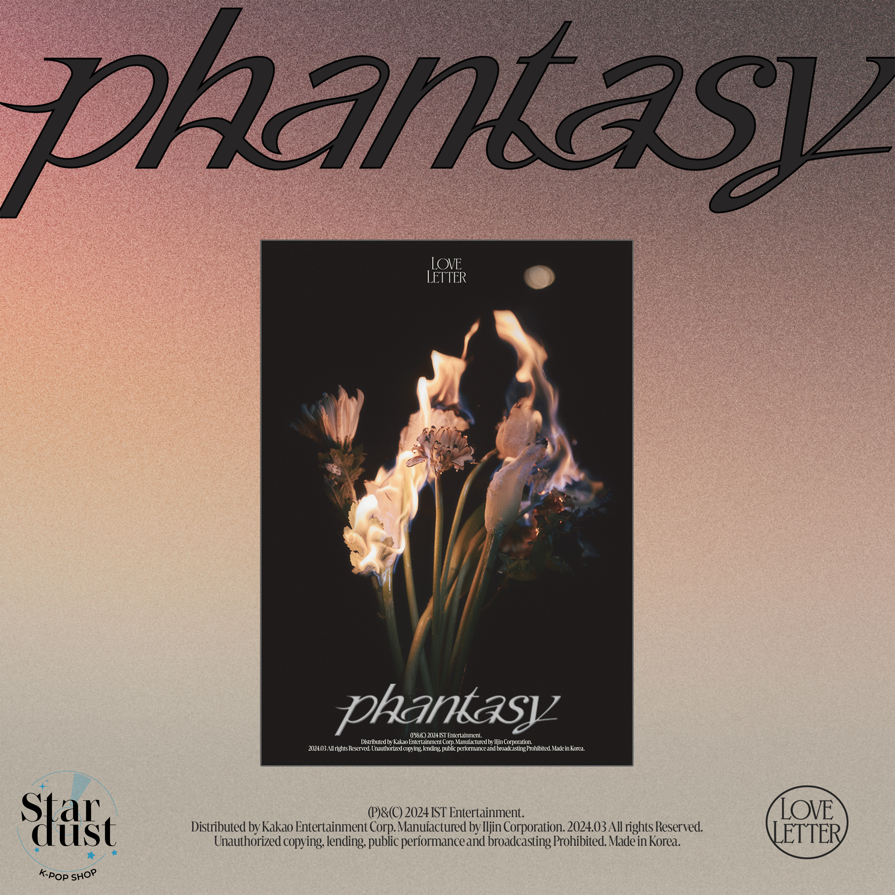 THE BOYZ - [PHANTASY] PT. 3 LOVE LETTER [2nd Full Album] - Stardust K-pop Shop