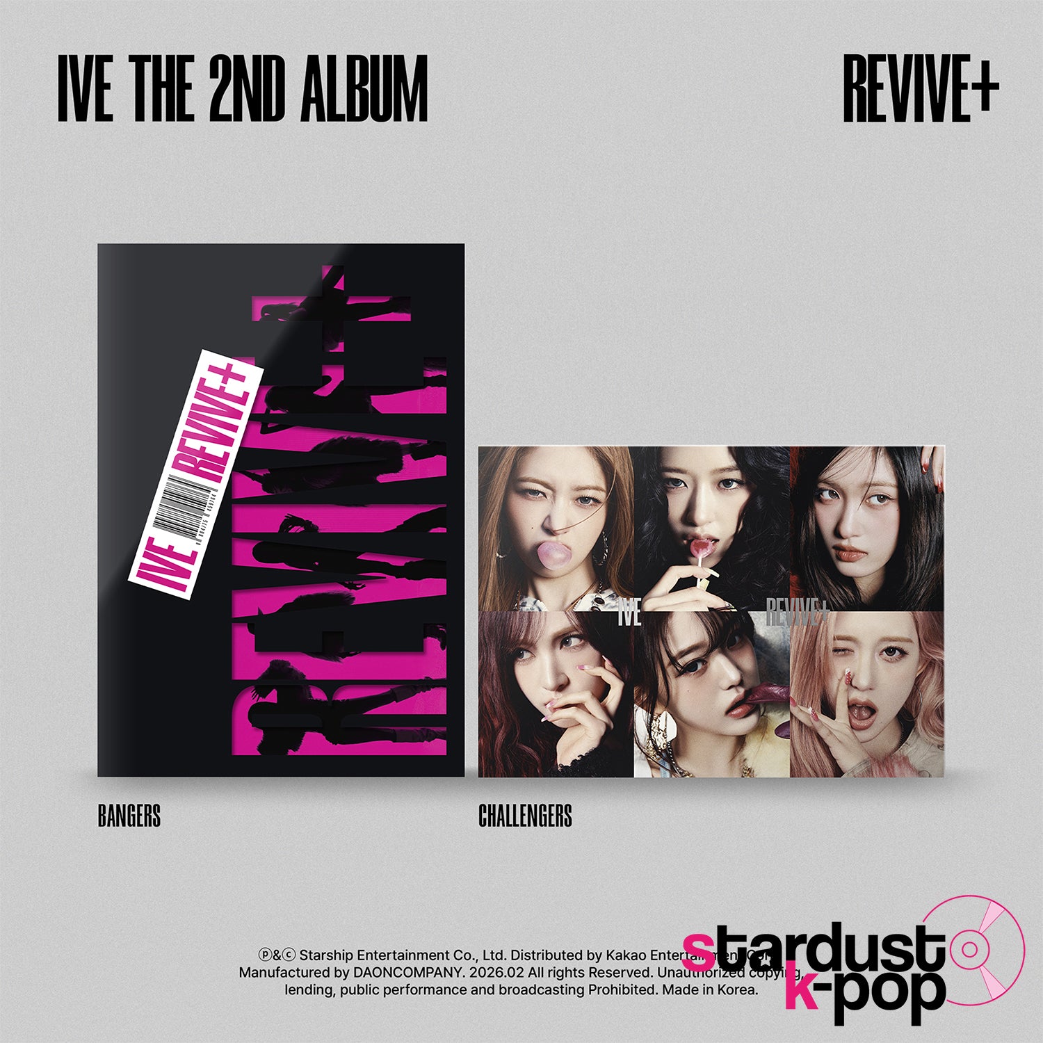 IVE - REVIVE+ [2nd Full Album] Bangers / Challengers Ver.