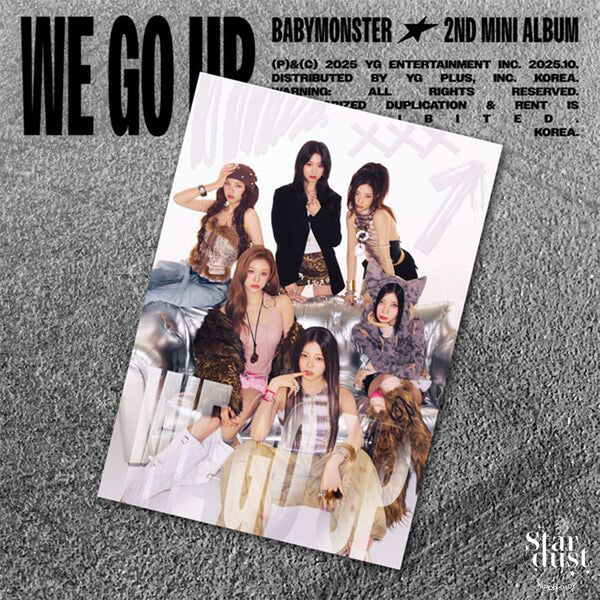 BABYMONSTER - WE GO UP [2nd Mini Album] Postcard Ver.