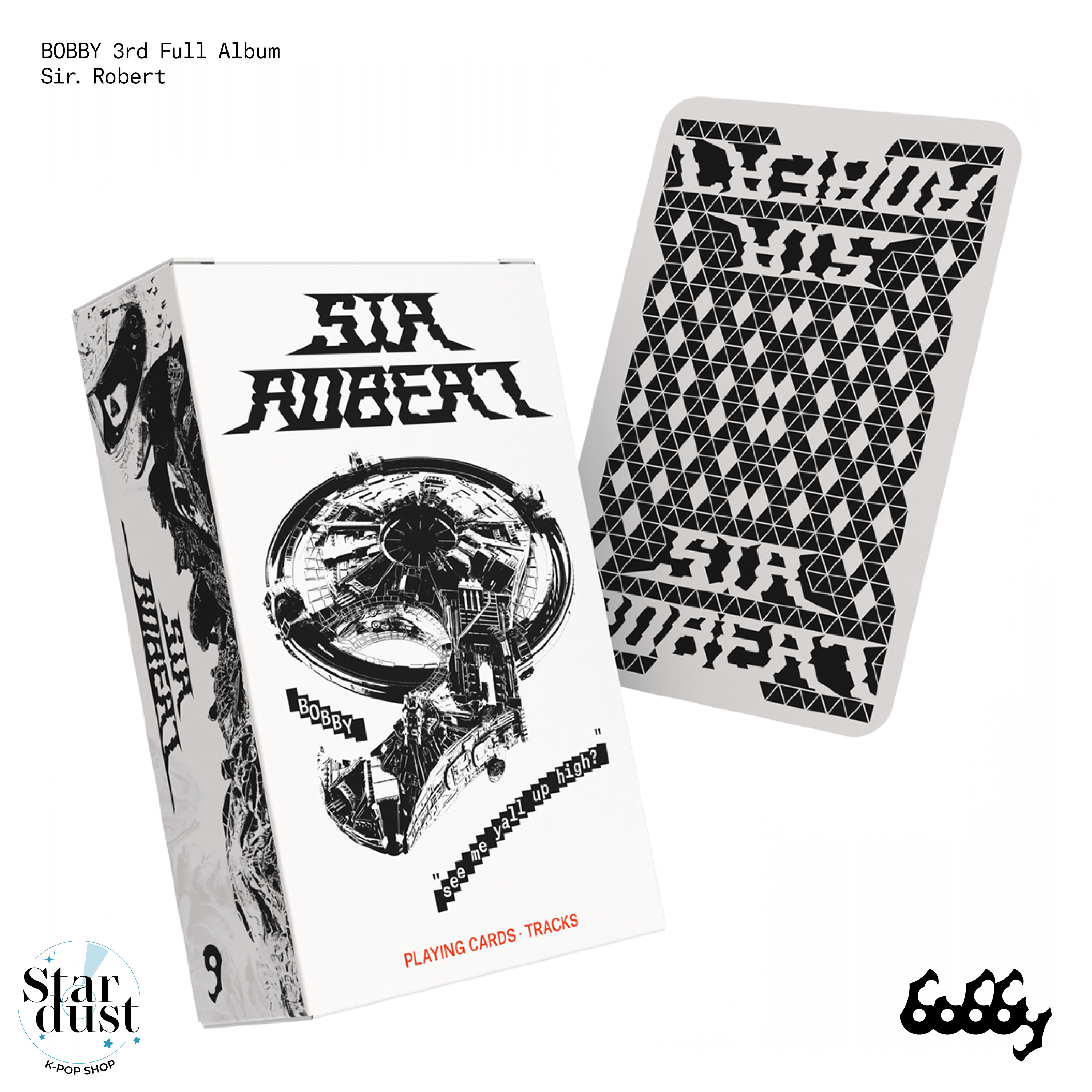 BOBBY - SIR. ROBERT [3rd Full Album] - Stardust K-pop Shop