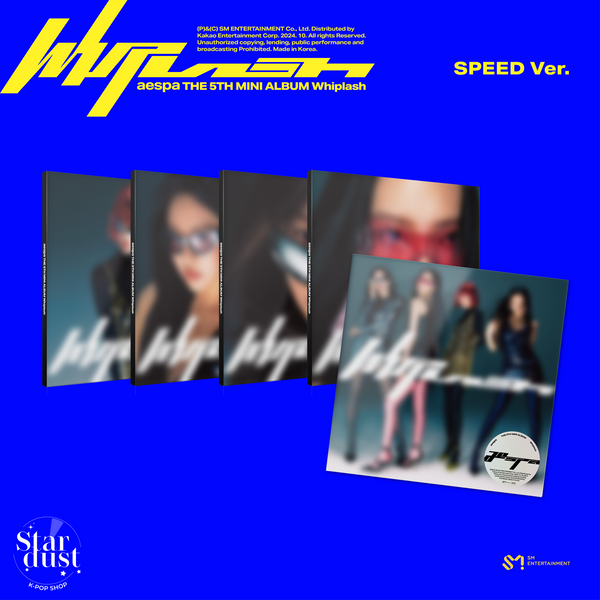 AESPA - WHIPLASH [5th Mini Album] Speed Ver.