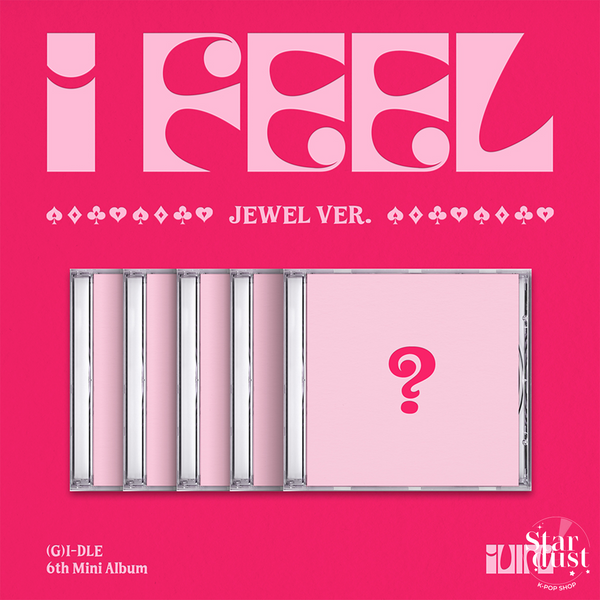 (G)I-DLE - I FEEL [6th Mini Album] Jewel Case Ver.