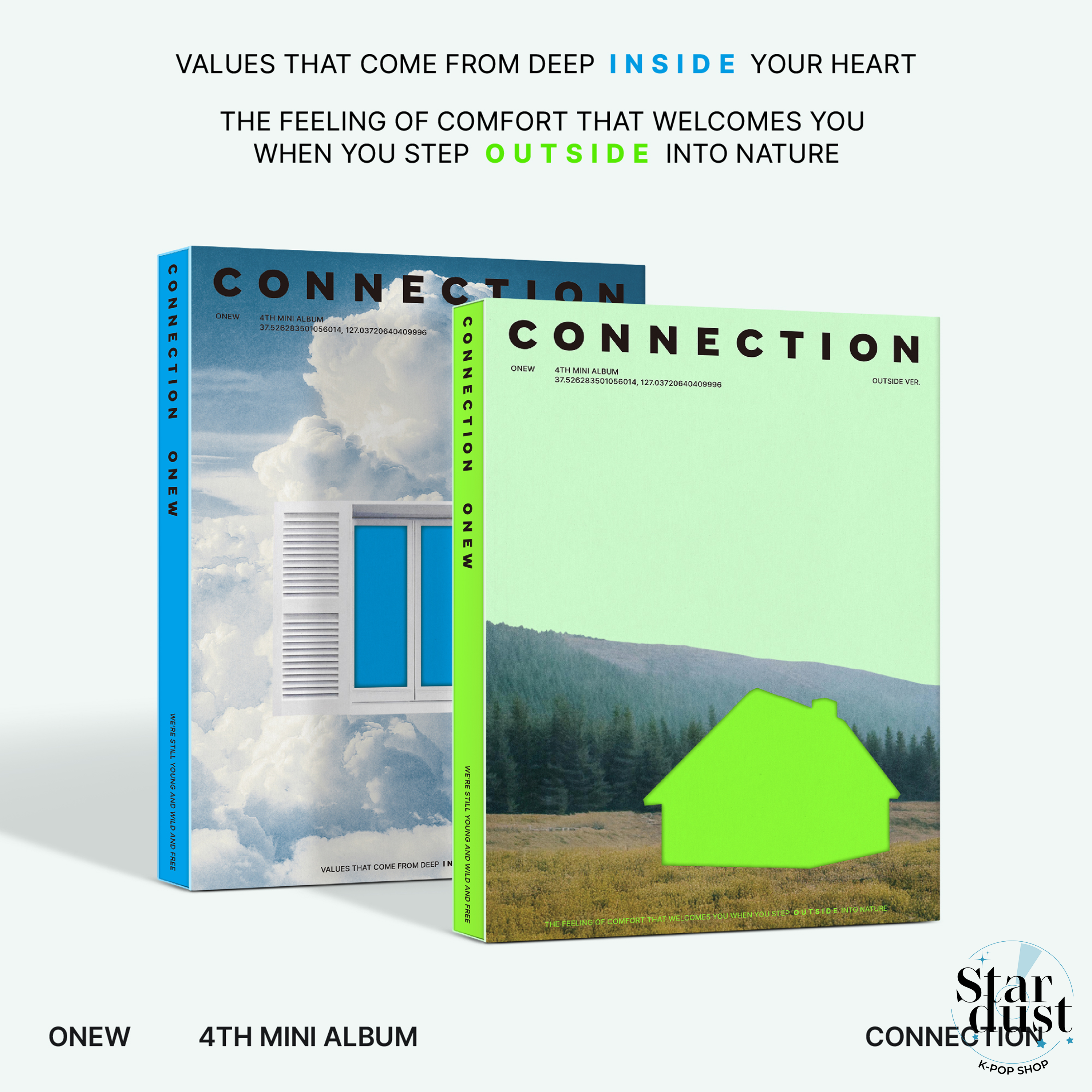 ONEW - CONNECTION [4th Mini Album] - Stardust K-pop Shop