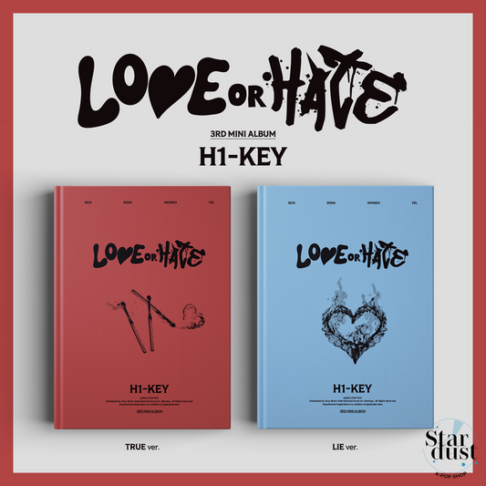 H1-KEY - LOVE OR HATE [3rd Mini Album]