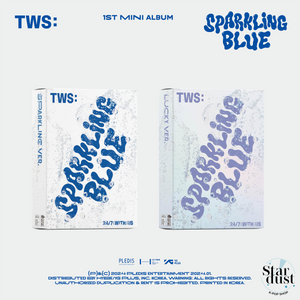 TWS - SPARKLING BLUE [1st Mini Album] - Stardust K-pop Shop