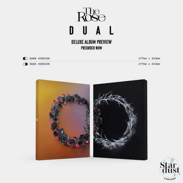 THE ROSE - DUAL [2nd Full Album] Deluxe Album