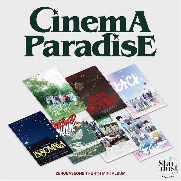 ZEROBASEONE - CINEMA PARADISE [4th Mini Album] Zerose Ver.