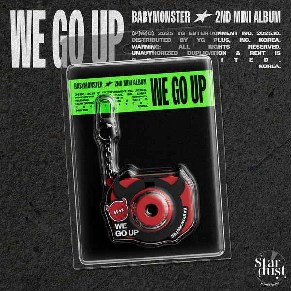 BABYMONSTER - WE GO UP [2nd Mini Album] Mini Beam Keyring Ver.