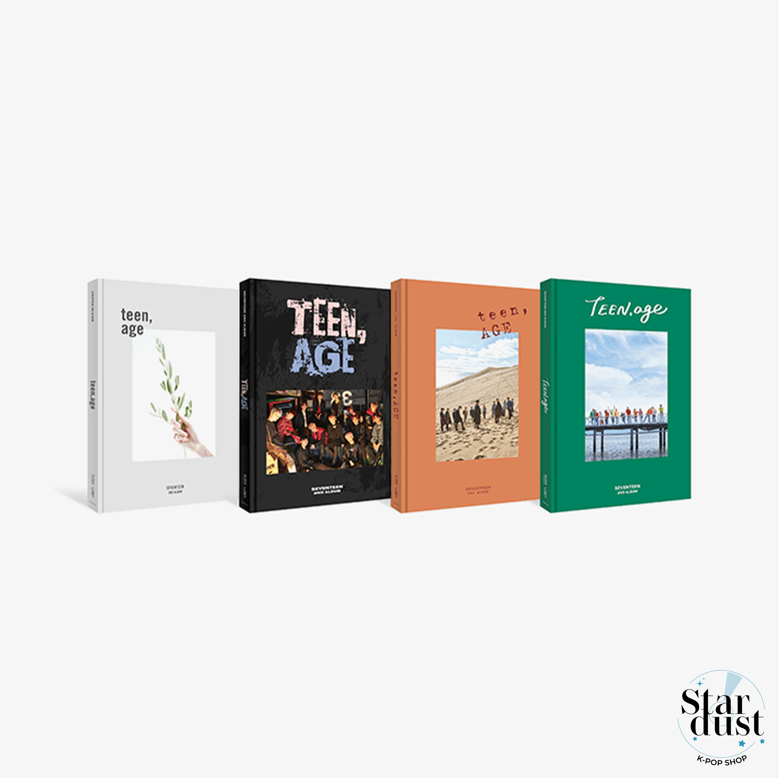 SEVENTEEN - TEEN, AGE [2nd Full Album] - Stardust K-pop Shop