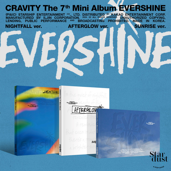 CRAVITY - EVERSHINE [7th Mini Album]