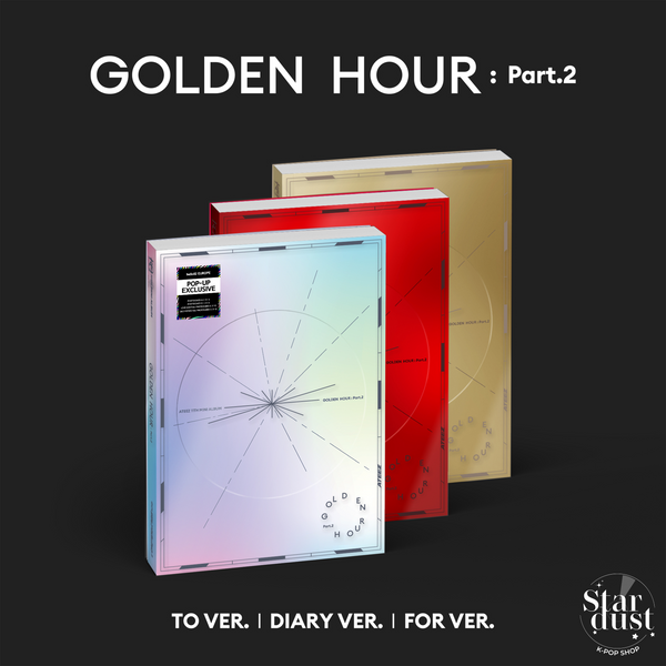 ATEEZ - GOLDEN HOUR: Part. 2 [Europe Pop-Up Exclusive]