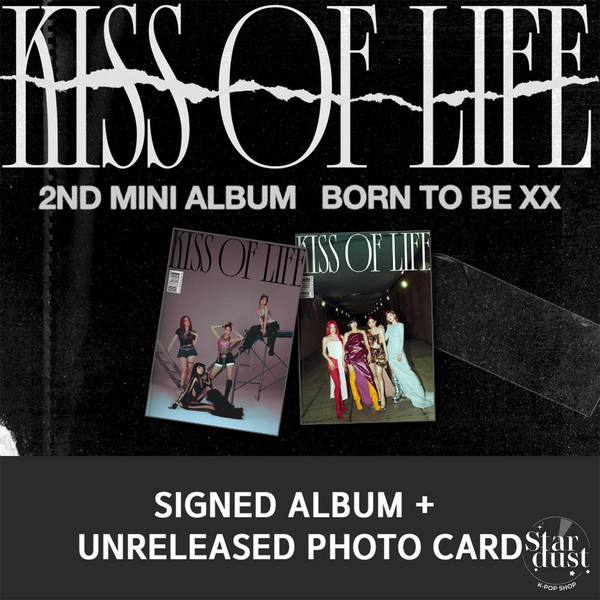 KISS OF LIFE - BORN TO BE XX [2nd Mini Album] SIGNED