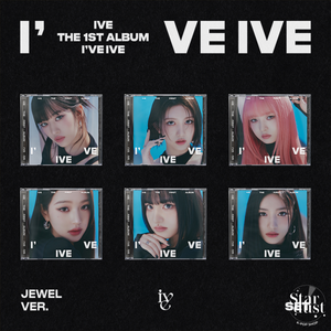IVE - I'VE IVE [1st Full Album] Jewel Case Ver. - Stardust K-pop Shop