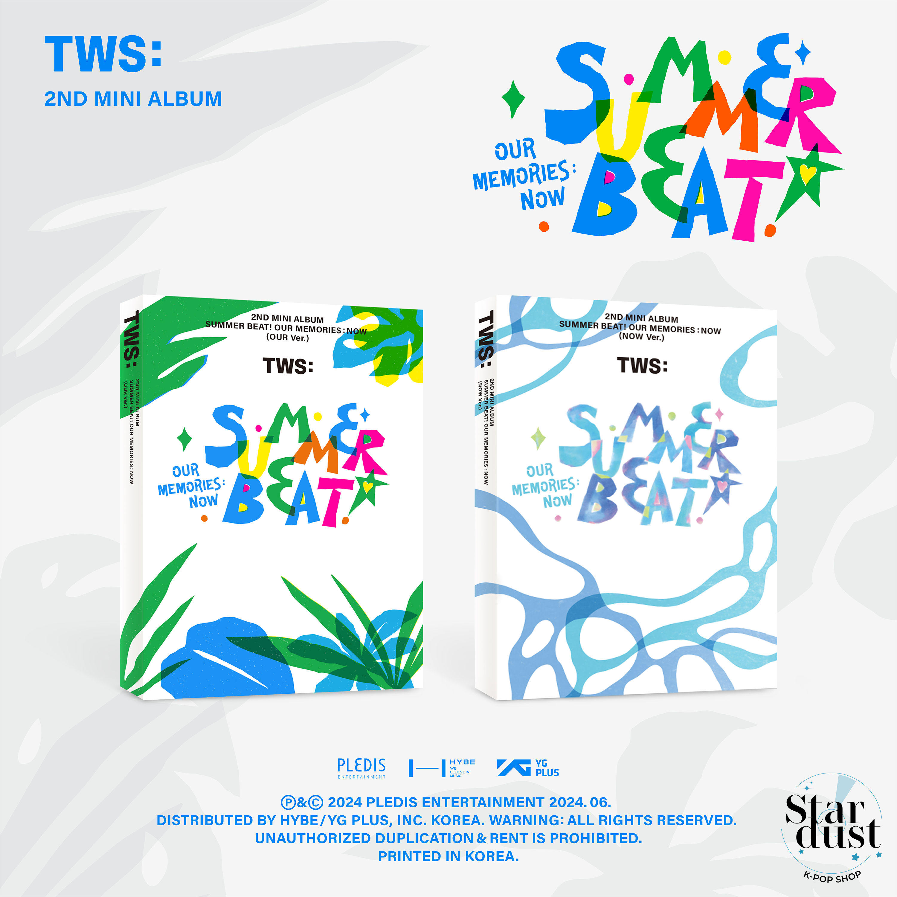 TWS - SUMMER BEAT [2nd Mini Album] - Stardust K-pop Shop