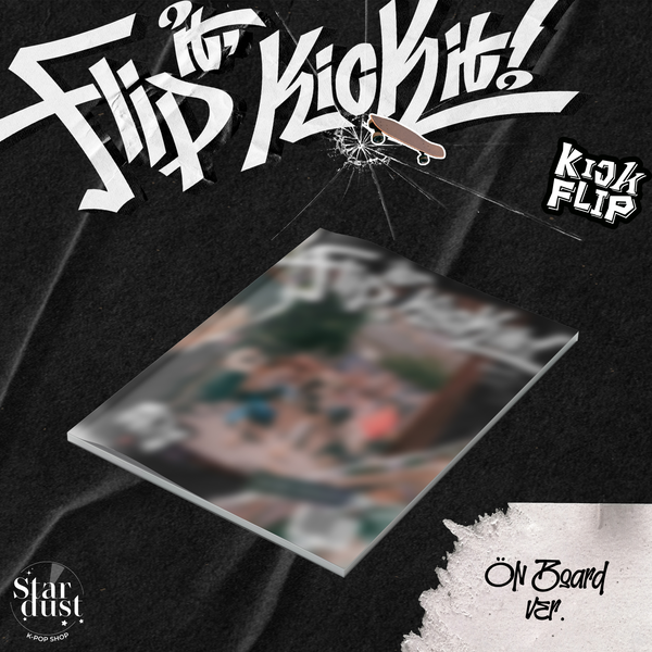 KICKFLIP - FLIP IT, KICK IT [1st Mini Album] On Board Ver. + POSTER