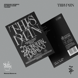 SEVENTEEN JEONGHAN X WONWOO - THIS MAN [1st Single Album] Weverse Ver. - Stardust K-pop Shop