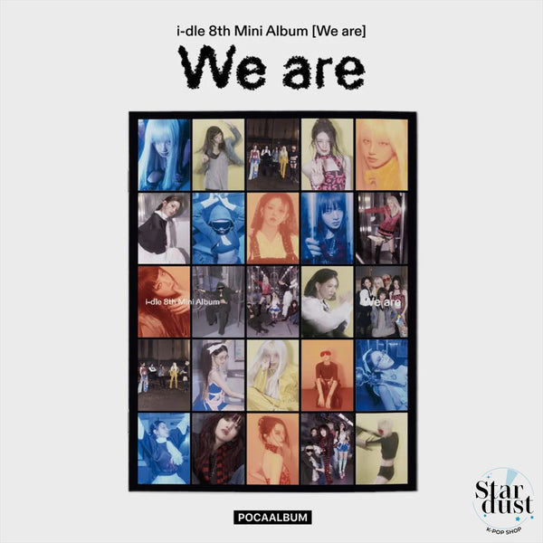 I-DLE - WE ARE [8th Mini Album] Pocaalbum Ver.