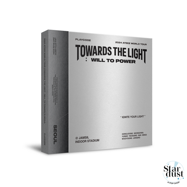 ATEEZ - 2024 WORLD TOUR [TOWARDS THE LIGHT: WILL TO POWER] In Seoul Digital Code