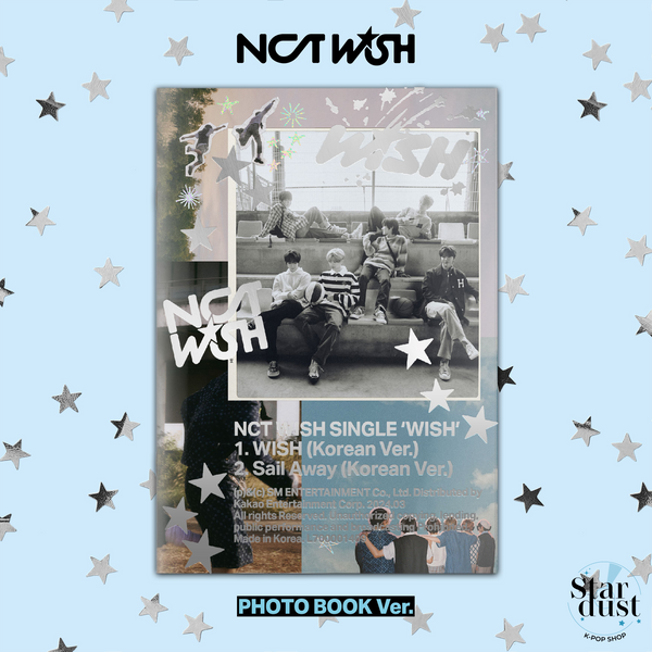 NCT WISH - WISH [1st Single Album] Photobook Ver.