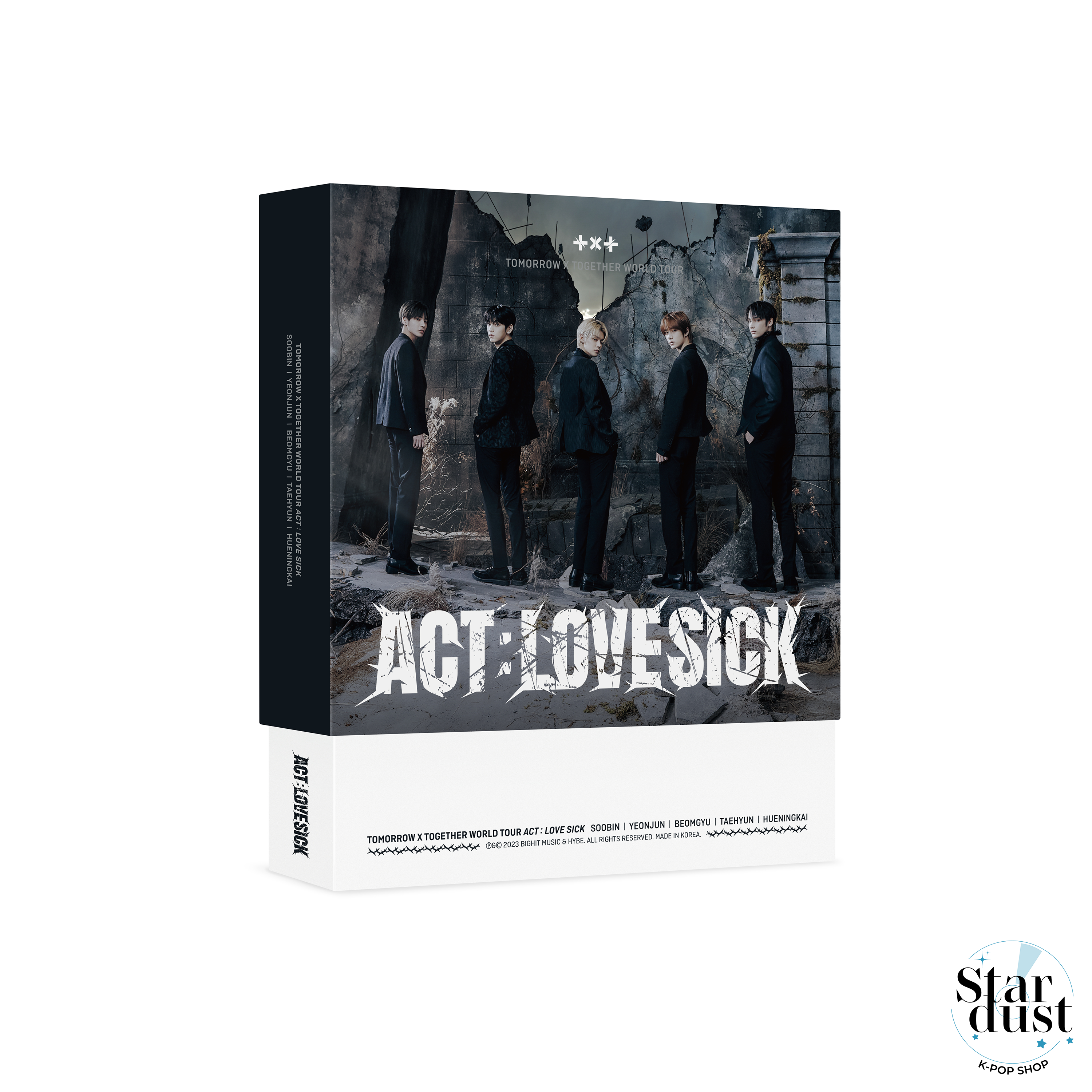 TXT - 2022 WORLD TOUR 'ACT: LOVESICK' IN SEOUL [DVD] - Stardust K-pop Shop