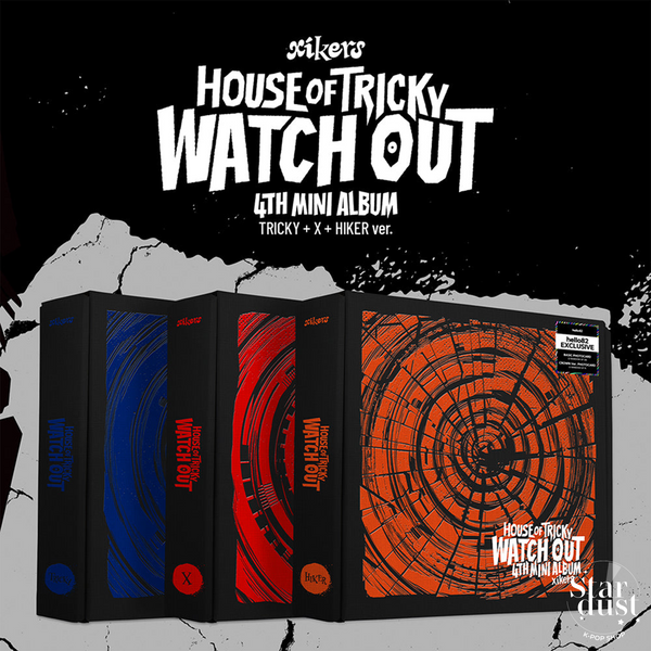 xikers - HOUSE OF TRICKY : WATCH OUT [4th Mini Album] hello82 Pop-Up Exclusive